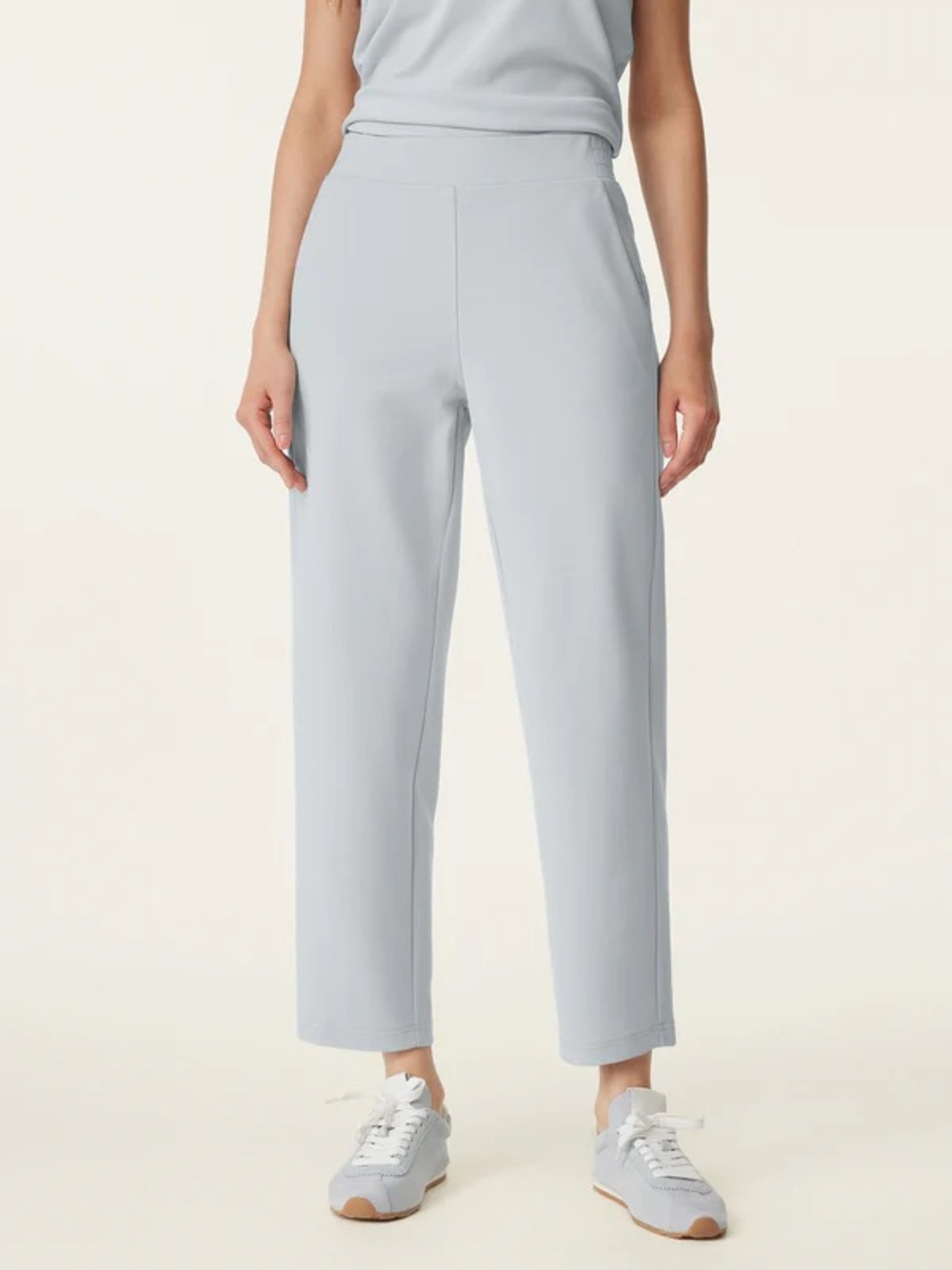 NWT OGL Mid Rise Pull-on Tapered Pants with Pockets in light blue
